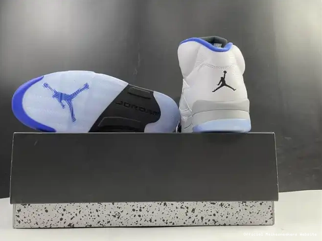 Official Maikesneakers Air Jordan White (2021) Retro 5 DD0587-140 Stealth 0405